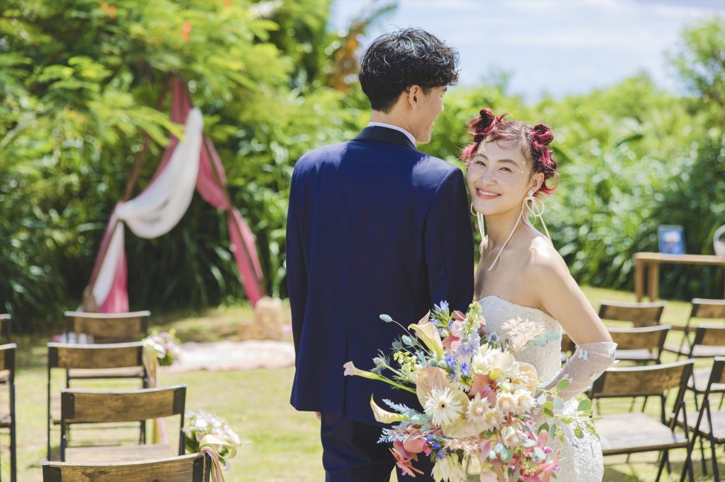 BRIDAL LOOK / RIBBON＆PINK《村上佳菜子さんウエディングvol.3》